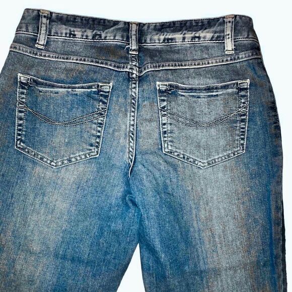 J Jill Skinny Jeans Capris in Blue Wash Women’s 4 - Picture 5 of 7